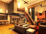 虎徹の部屋（作りかけ背景）